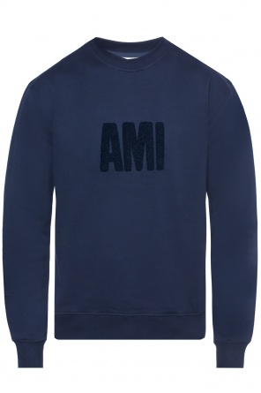 Logo-embroidered sweatshirt, zdjęcie 1 Logo-embroidered sweatshirt od Ami Alexandre Mattiussi